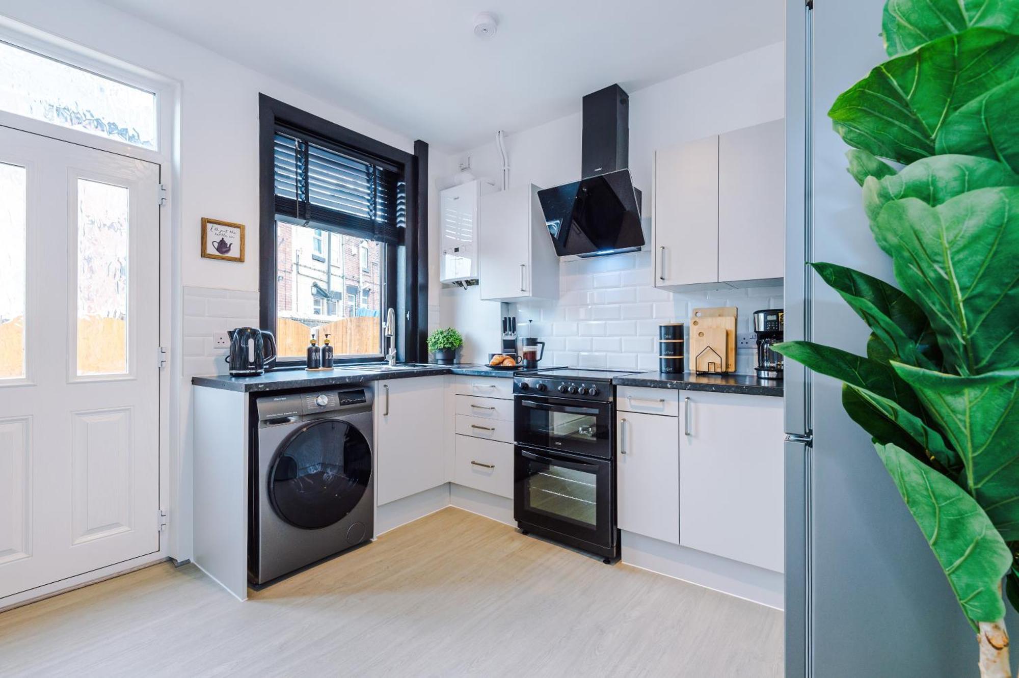 Modern Premium 3 Bed Hidden Gem - Central Location Barnsley Luaran gambar